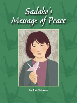 cover image of Sadako's Message of Peace